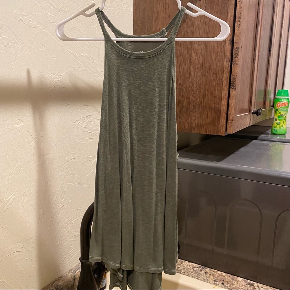 Soft Green American Eagle Tank Top